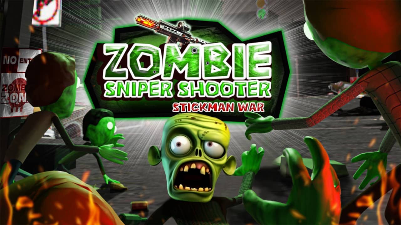 僵尸狙击手射击：火柴人战争 Zombie Sniper Shooter: Stickman War