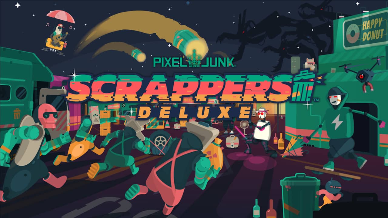 像素垃圾 回收者/垃圾争夺战 PixelJunk Scrappers Deluxe