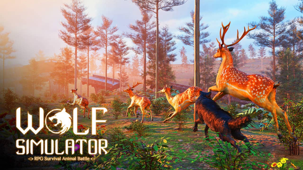 狼模拟器：RPG 动物生存大战  Wolf Simulator: RPG Survival Animal Battle