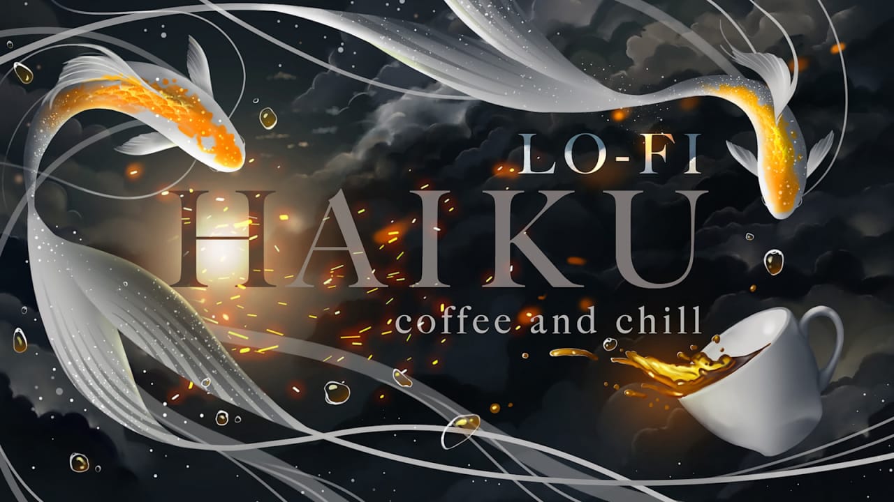 Lo-Fi每日小诗 咖啡和冷饮 Lo-Fi Haiku: Coffee and Chill