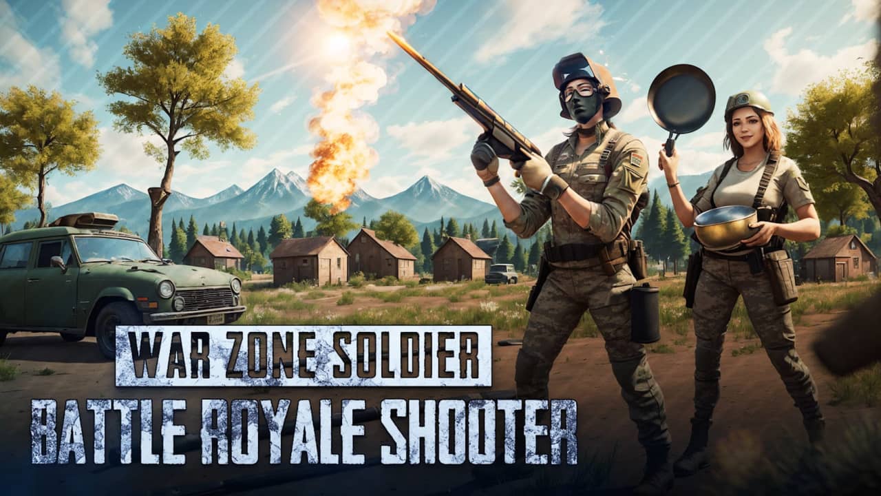 战区射手：大逃杀射击游戏 War Zone Soldier: Battle Royale Shooter