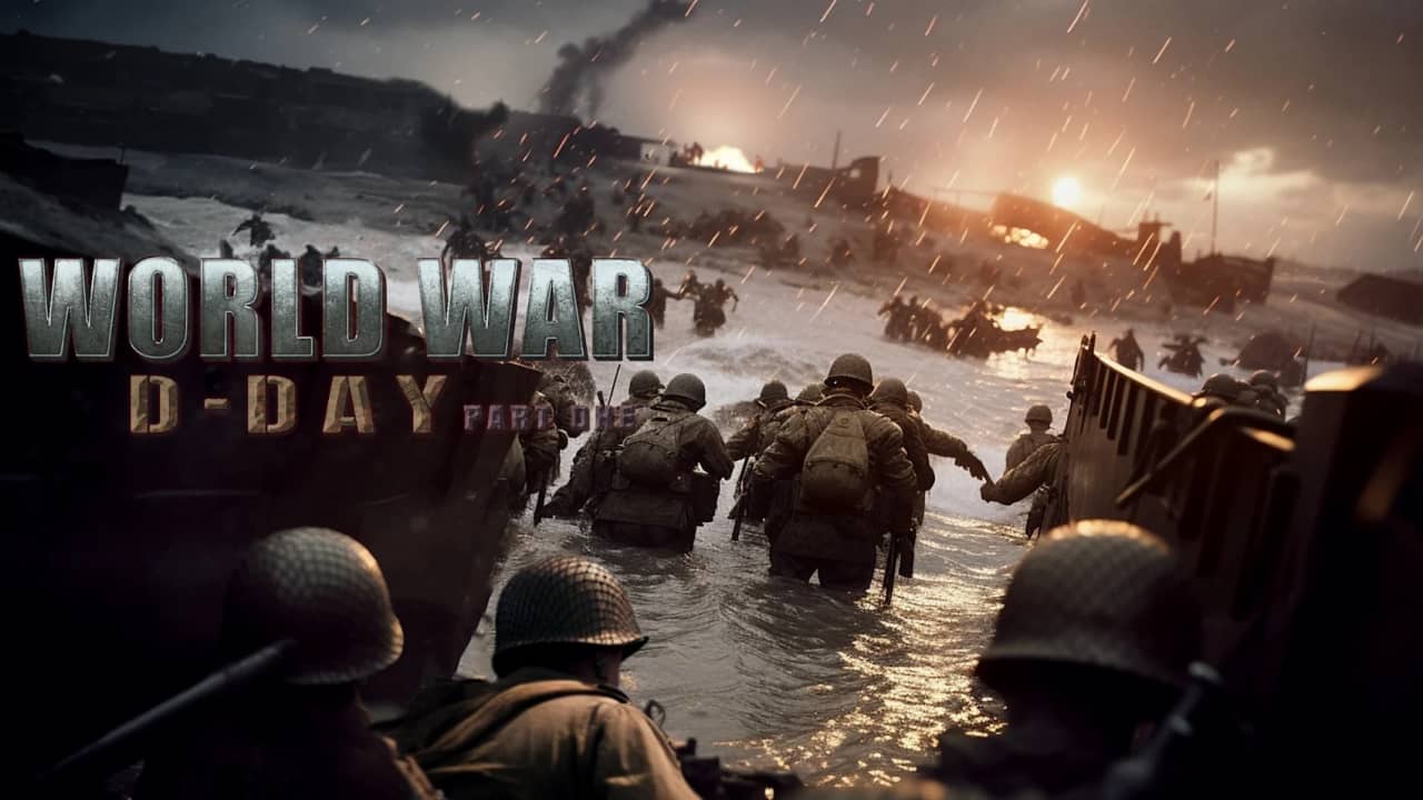 世界大战 行动开始第一部 World War: D-Day PART ONE