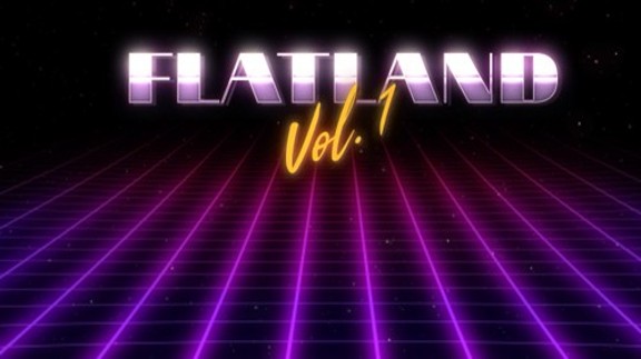 扁平地带：Vol.1 英文版 FLATLAND Vol.1