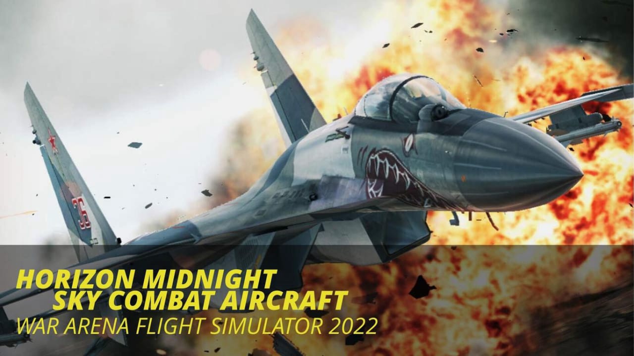 地平线午夜空战机丨Horizon Midnight Sky Combat Aircraft